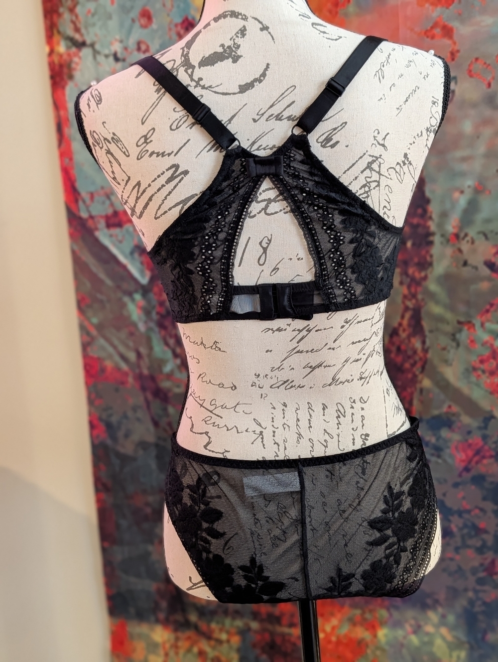 NWOT Simone Perele Set - Heloise Bra (1) & Panties (2) - Picture 2 of 10